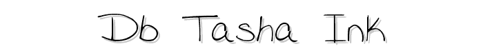 DB TASHA INK font